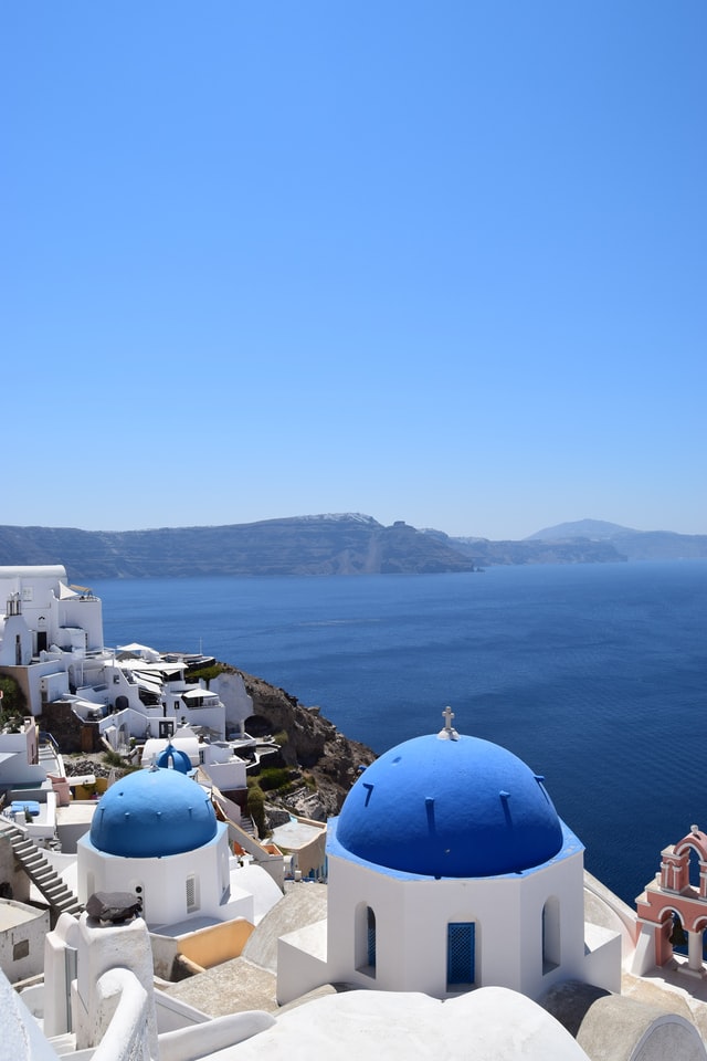 image of santorini